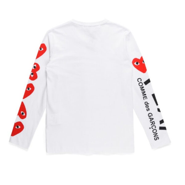 Cdg play long sleeve best sale